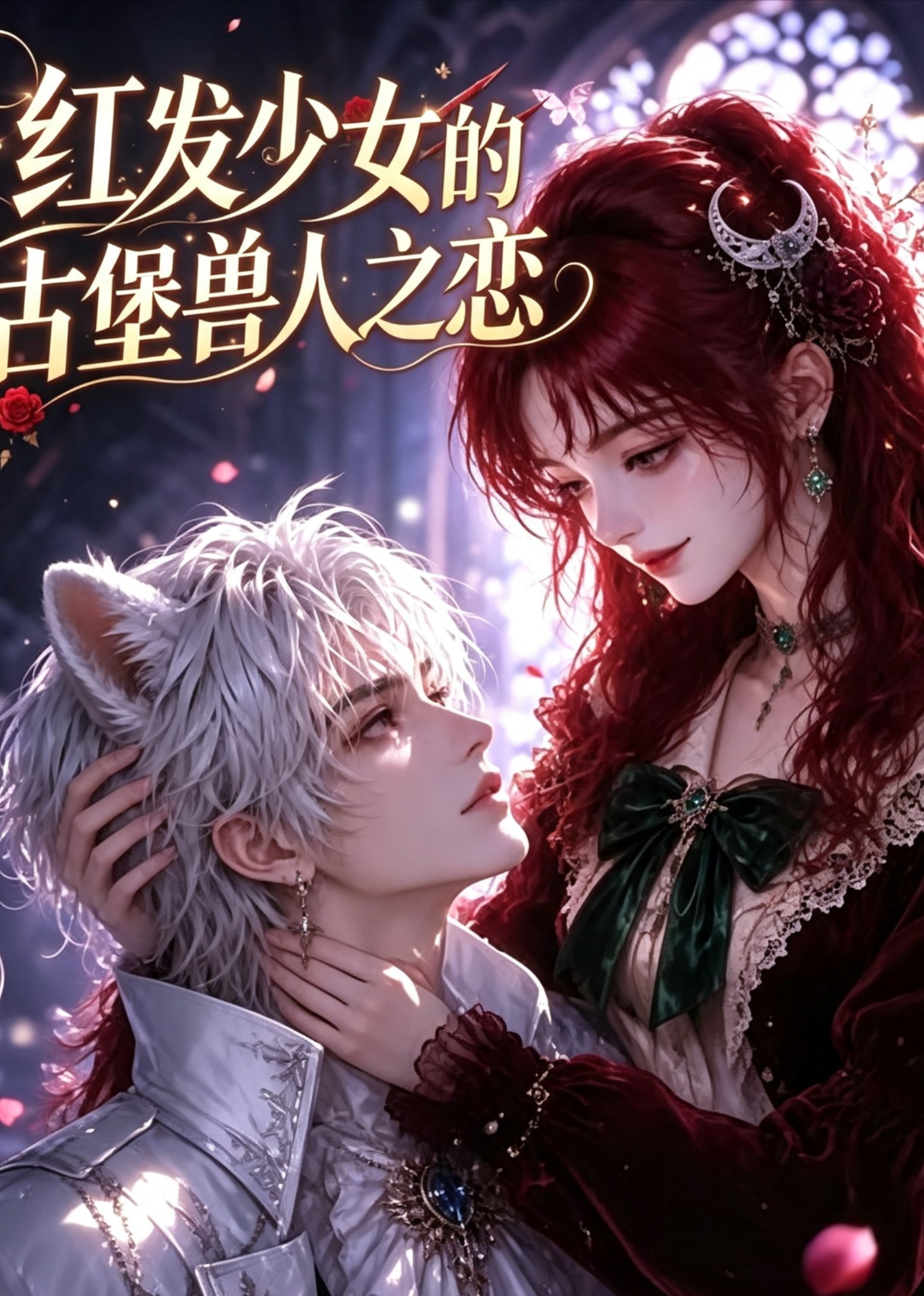 红发少女的古堡兽人之恋封面