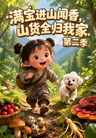 满宝进山闻香，山货全归我家第二季封面